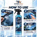 How to use Glass Cleaner 500ml