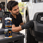 Black Trim Restorer 300ml lifestyle application