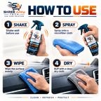 How to use Interior Cleaner 300ml