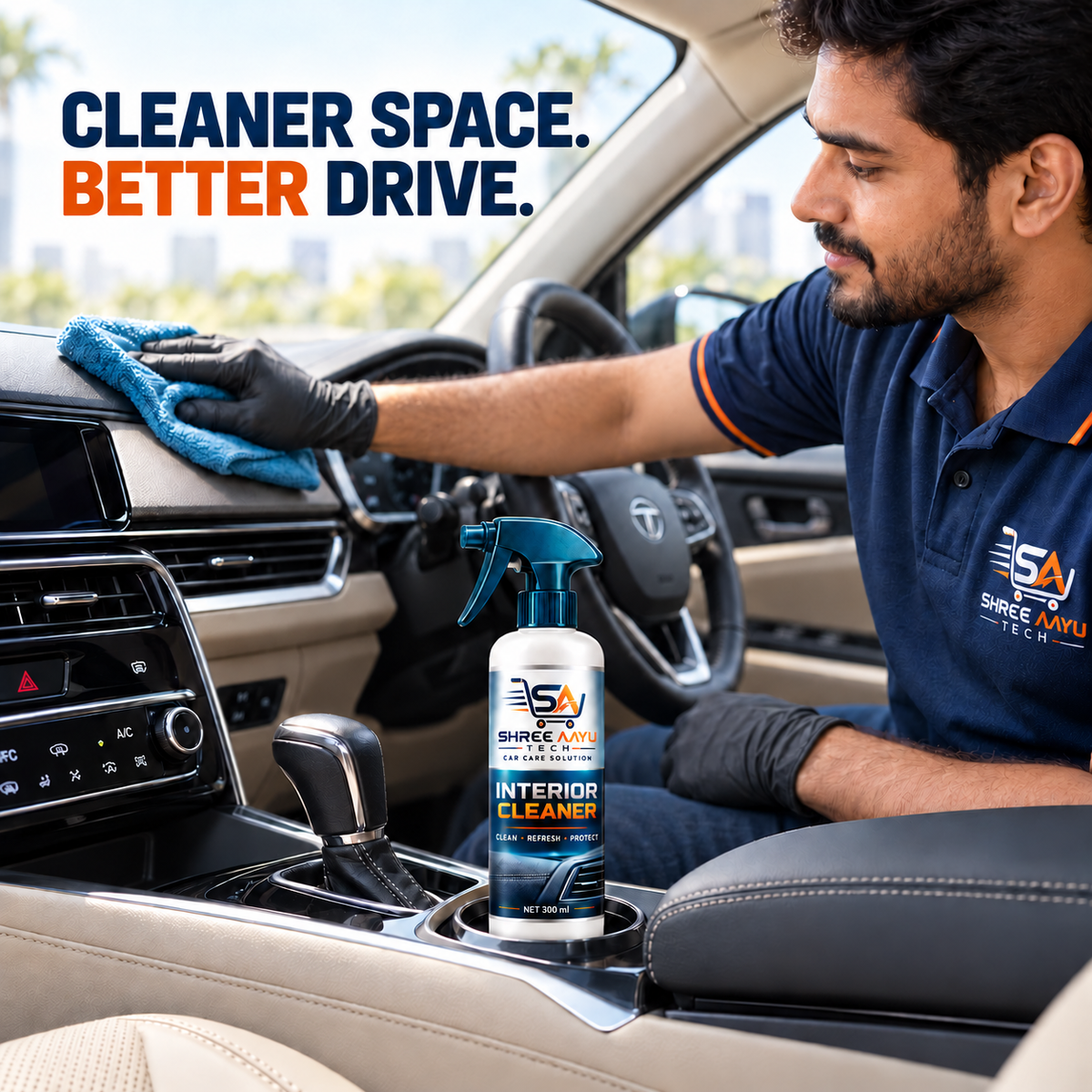 Interior Cleaner 300ml lifestyle application