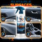 Suitable surfaces for Interior Cleaner 300ml