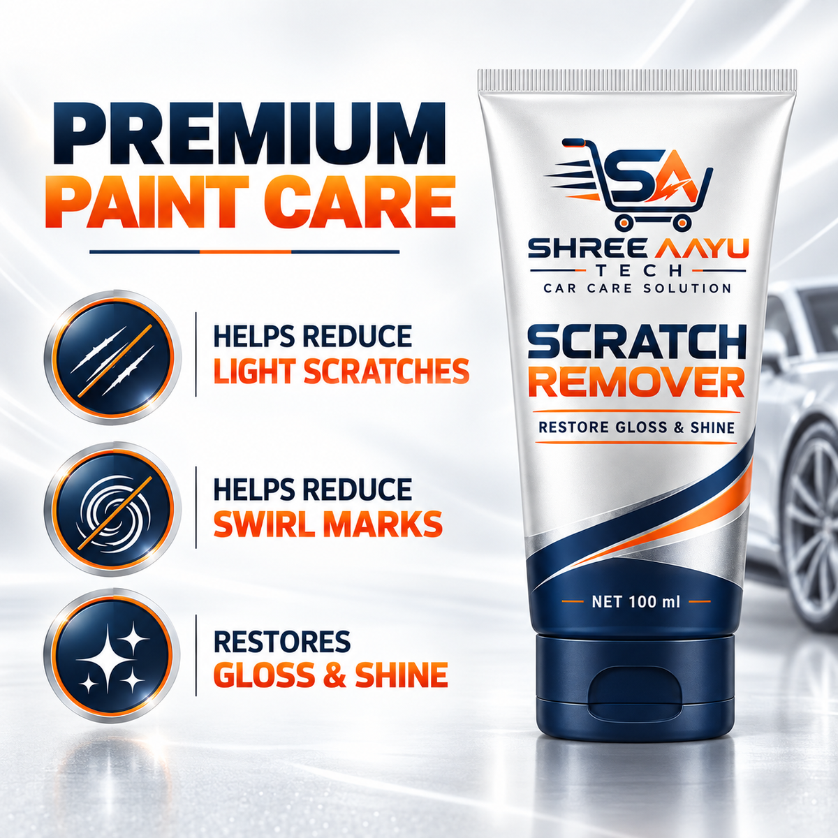 Scratch Remover 100ml product benefits