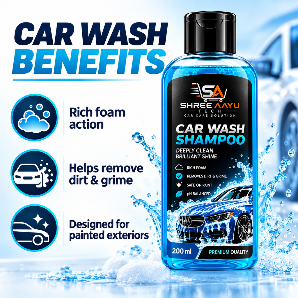 Car Wash Shampoo 500ml benefits