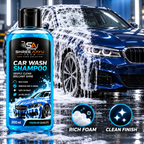 Car Wash Shampoo rich foam result