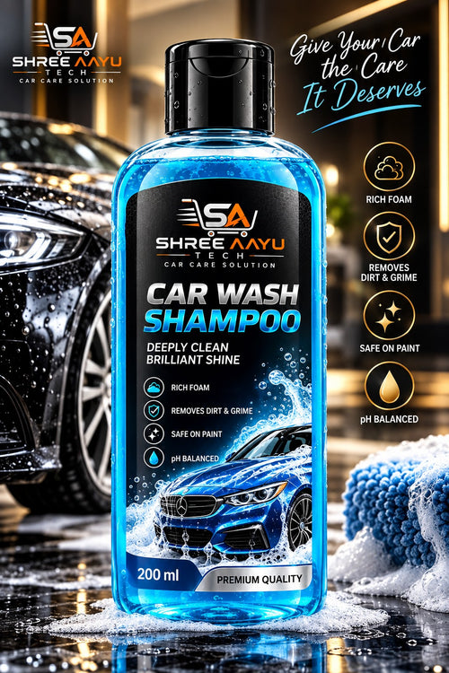 SHREE AAYU TECH Car Wash Shampoo 500ml lifestyle image